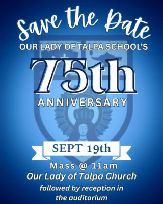 Save the Date - 75th Anniversary Celebration